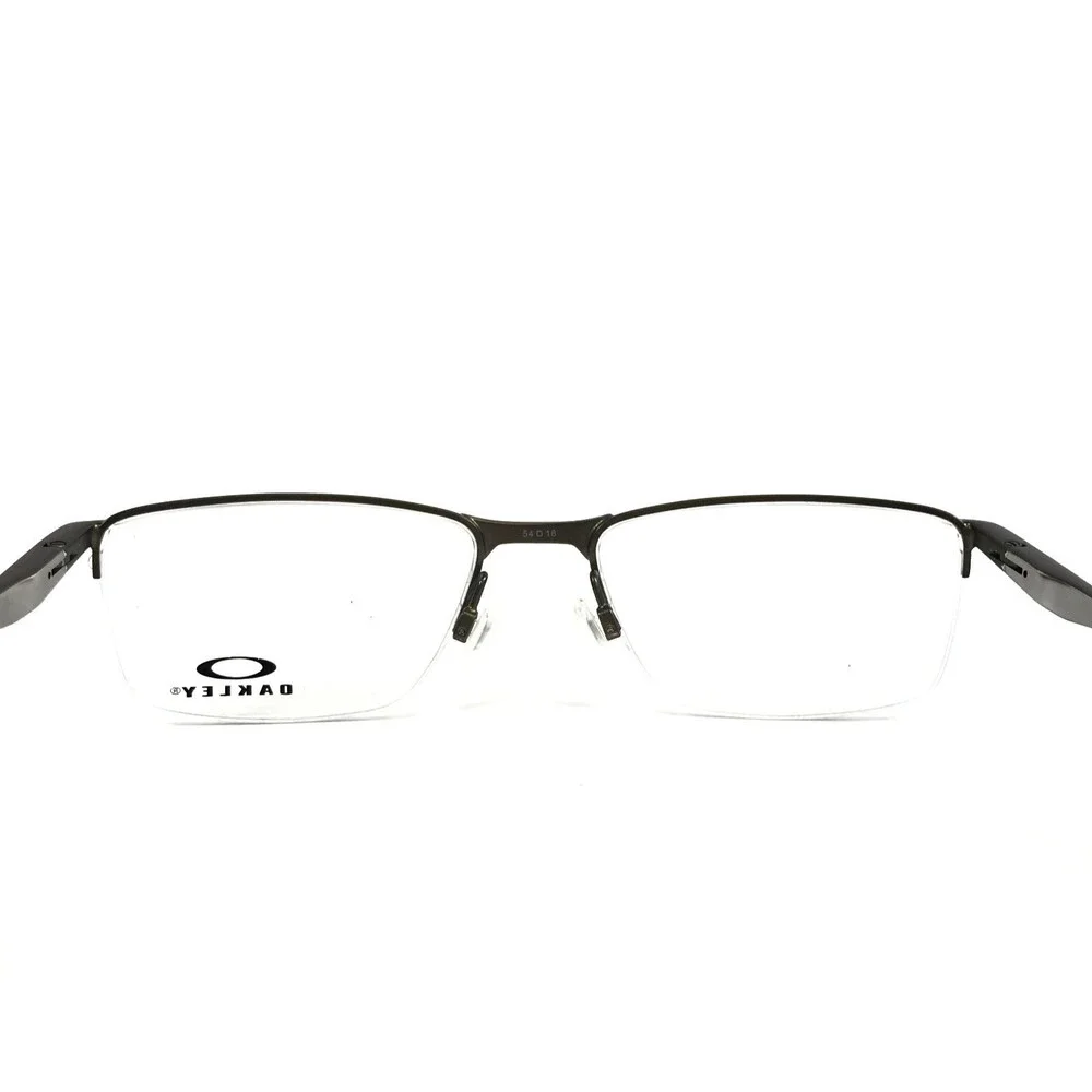 Oakley Eyeglasses Frames Socket 5.5 OX3218-0854 Satin Lead Half Rim 54-18-136